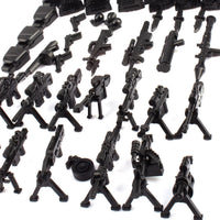 HIMIRICH black military weapons pack accessories for mini figures - view 39