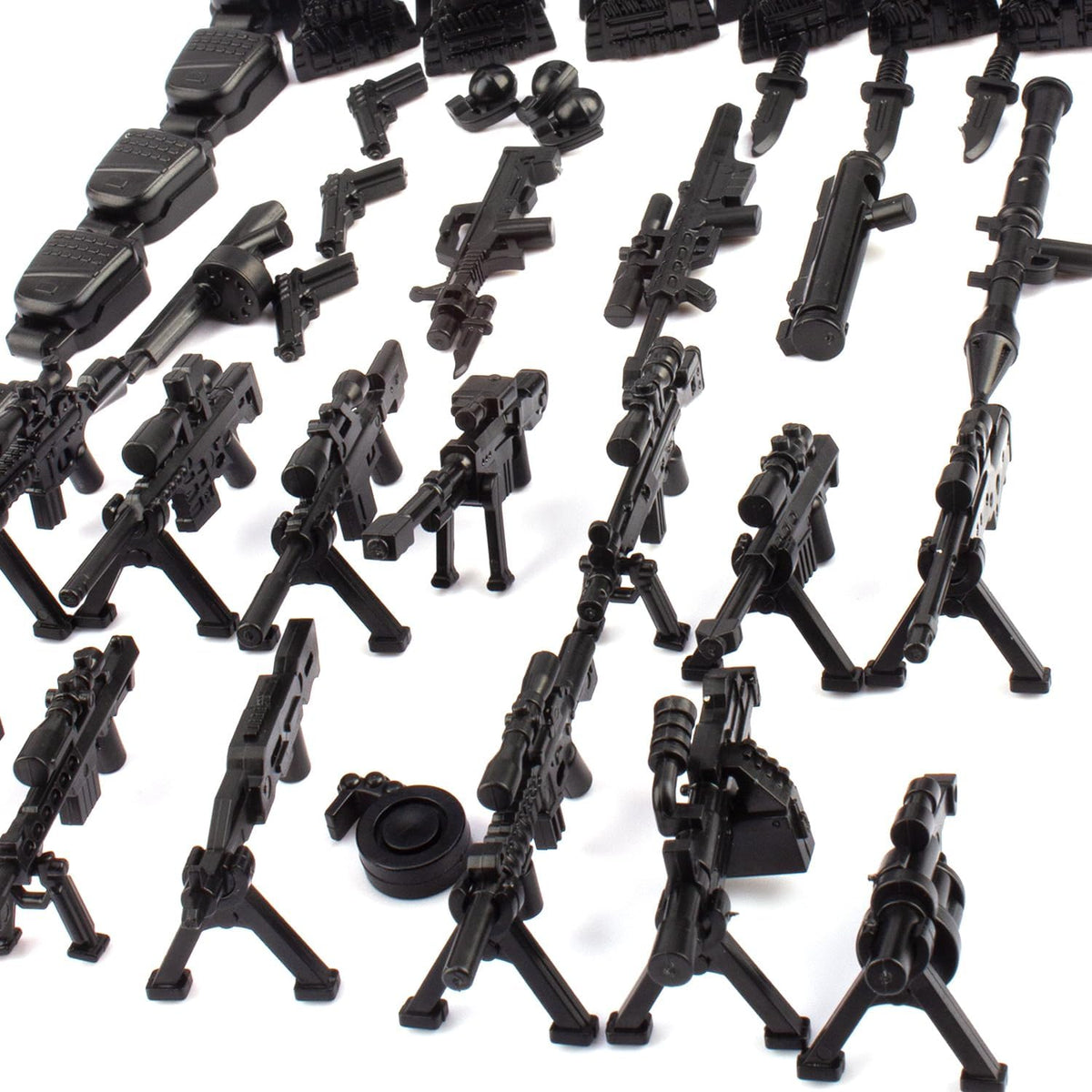 HIMIRICH black military weapons pack accessories for mini figures - view 39