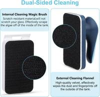 fishkeeper Aquarium Magnetic Glass Cleaner - L for Glass Thickness：1/4"-5/8" - image 4
