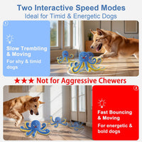 Interactive Dog Toys Octopus to Keep Them Busy – Essentials for Dogs - Blue - image 2