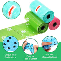 3000 Counts 200 Rolls Poop Bags for Dogs Plastic - Lovely Style - image 4