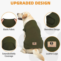Halloween Dog Shirts for Large Dogs - Green & Light Green / XX-Large(Chest 28", Back 22") - image 3