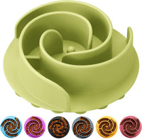 Slow Feeder Dog Bowls Insert - M / Green