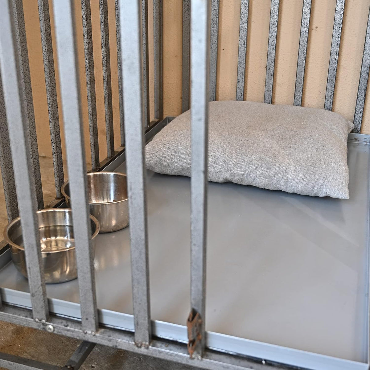 47x29.13x1 Replacement Tray for Dog Crate, Galvanized - Galvanized with coating / 41.0"L x 27.3"W x 1.0"H - image 4