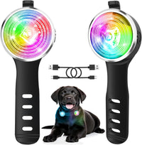 2-Pack Dog Lights for Night Walking - 2