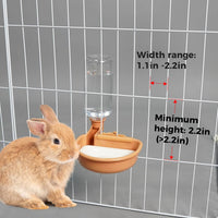 VANNON Gravity Pet Water Bowl, Grey - 16oz / C-Orange - image 2