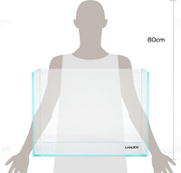 Aquarium 75H 37 Gallon Ultra Clear Glass Rimless Fish Tank – Essentials for Fish - Standard / 30Gal W23.6×D17.7×H17.7 in(60x45x45cm) - image 3