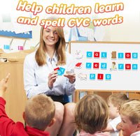 Kasfalci CVC Word Magnets for Toddlers 1-3 - Letters - image 2