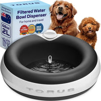 Filtered Portable Dog Water Dispenser - Shadow Pup Maxi + (6-Pack) Filters / Maxi (68 oz / 2L) / Hydration Kits - image 2