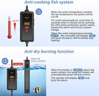 hygger 200w Aquarium Heater - 300W (for 40-75 gallon) - image 4