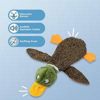 Best Pet Supplies Squeaky Dog Toys with Soft Durable Fabric for Small - image 2