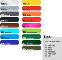 9KM DWLIFE Nylon Ripstop Fabric, 6 Color Set: 60x39 Inch - #03 Dark Grey / 10 Meter: 60"x393" - image 3