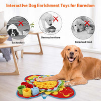Snuffle Mat for Small Medium Dogs Nose Smell Training - Muilticolor - image 4