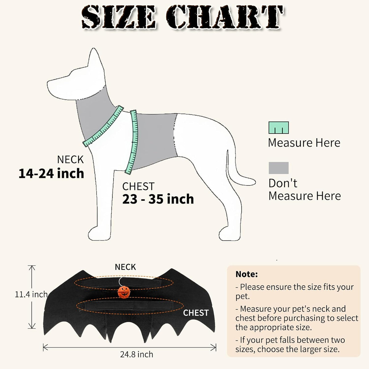 Olanrun Large Dog Halloween Costumes - Large - image 2