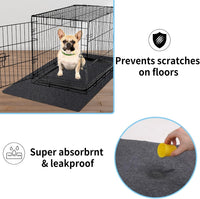 Kennel Pad Dog Crate Mat Liner, 48" x 29" - 28" x 42" - 1 Pack - image 3