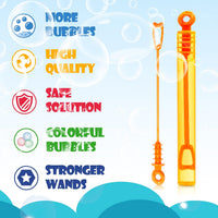 INSCRAFT Bubble Wand, Summer Toys, Wedding - 120 Pack - image 4