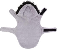 HDE Dog Puffer Jacket Fleece Lined Winter Coat & Harness Hole NVY - Medium / Buffalo Plaid - image 3