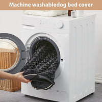 WNPETHOME Dog Beds for Large Sized Dogs, Washable Orthopedic Dog Couch Sofa Bed with Waterproof Lining & Non-Skid Bottom for Pet Sleeping