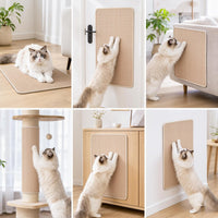 Cat Scratcher Mat, 23.6"x15.7" Natural Sisal Cat Scratch Pad – Essentials for Cats - Beige / 1 Pack-23.6"x15.7" - image 3