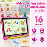 Jeazans 10 inch kids tablet with Android 16, HD screen and parental controls - view 4