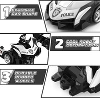 BLUEJAY Transform RC Cars for Boys 3-12 - Police - image 4
