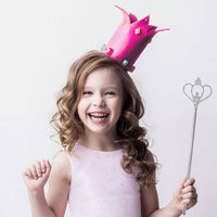 Liatunou silver princess fairy wands, one star wand and one crown wand, 2 pack - view 2