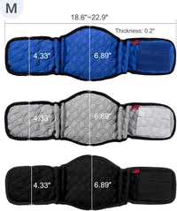 Mkono Belly Bands for Male Dogs - Blue,Black,Gray / Medium - image 2
