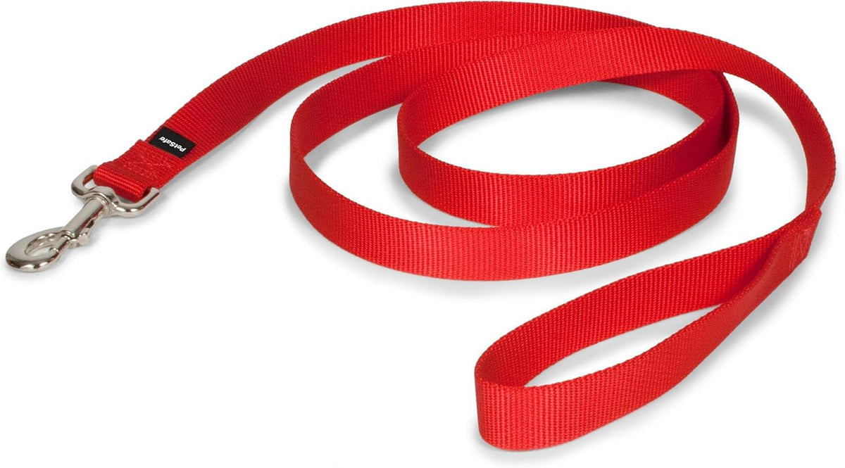 PetSafe Nylon Dog Leash, Strong, Durable - 1 in. x 6 ft. / Red