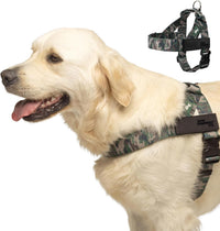 Dog Friendly Co. Dog Harness for Medium Sized Dogs – Essentials for Dogs - Green Camo / Large