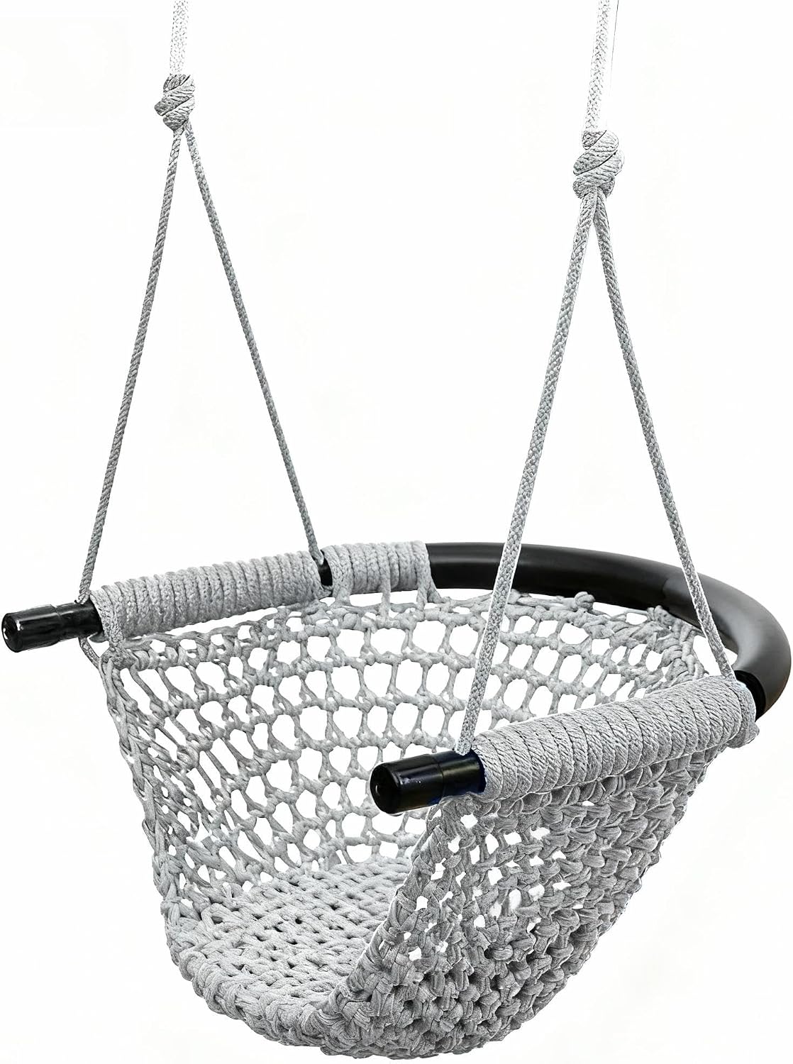 Hi-Na Tree Swing for Kids - Gray