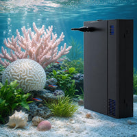 Aquarium Filter for 55-150 Gallons Tank - Black / 20-55 Gallon Tank w/ UV