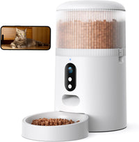 Automatic Cat Feeder with Camera, 3MP HD Video & Night Vision - 3MP Camera