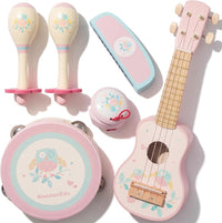 Kids Guitar for Girls,Wooden Musical Instruments Toy for Toddlers – Fun for Kids & Family - Pink for Girls
