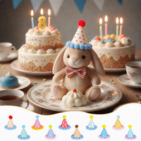 10pcs Colorful Mini Party Hats - Colorful - image 4