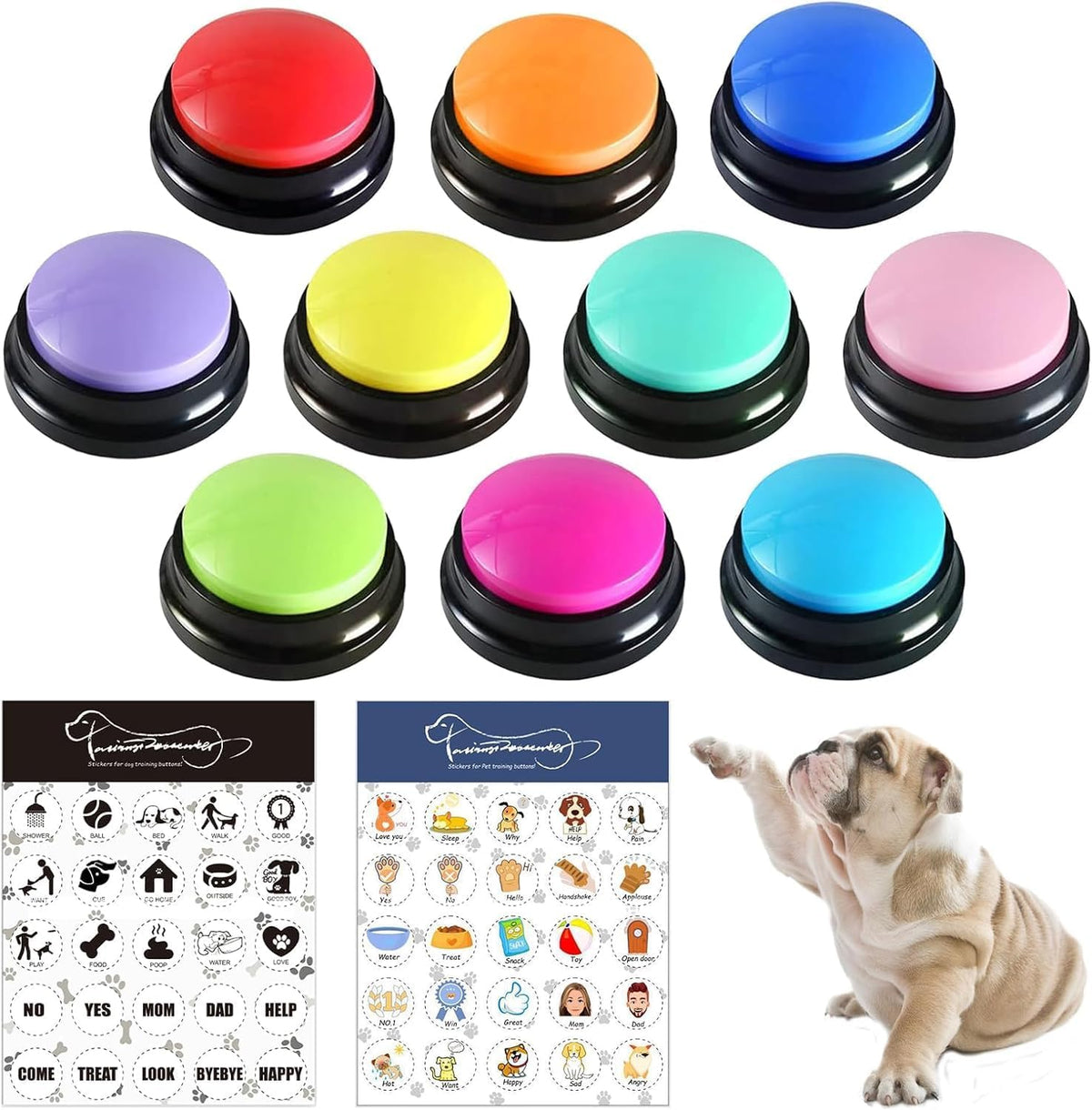 RIBOSY Dog Buttons for Communication