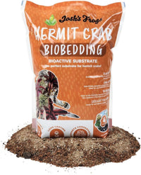 Josh's Frogs Hermit Crab BioBedding Bioactive Substrate, 4 Quart – Daily Care for Reptiles And Amphibians - 4 Quart (Sand included)