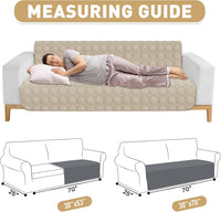 ZNSAYOTX Ultimate Cozy Blankets 100% Waterproof Sofa Mat Blanket - Khaki / 30x53 Inch - image 4