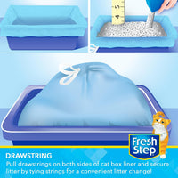 Fresh Step Drawstring Cat Litter Liners, Scented, 2-Pk - Fresh Scent / 7 Count (Pack of 3) - image 3