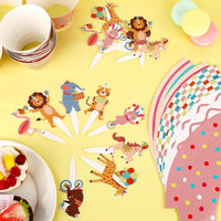 Hxezoc football cupcake toppers and wrappers set with brown and green football designs - view 22