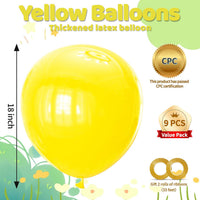 200pcs Balloons 5 Inch Assorted Colors - C08-yellow / 18inch (Large) - image 2