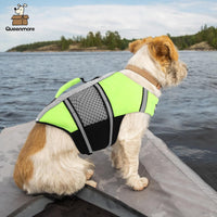 Dog Life Jacket, Small Float Vest for Swimming Boating Kayaking - Small / Green - image 2