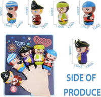 Finger Puppets for Kids, Tiny Hands Toys - Pirate A - image 2