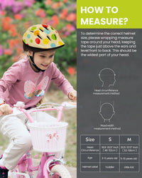 OutdoorMaster Toddler Helmet - Polka Dot Cream / Small: 18.9-20.47 in. / 48-52 cm - image 3