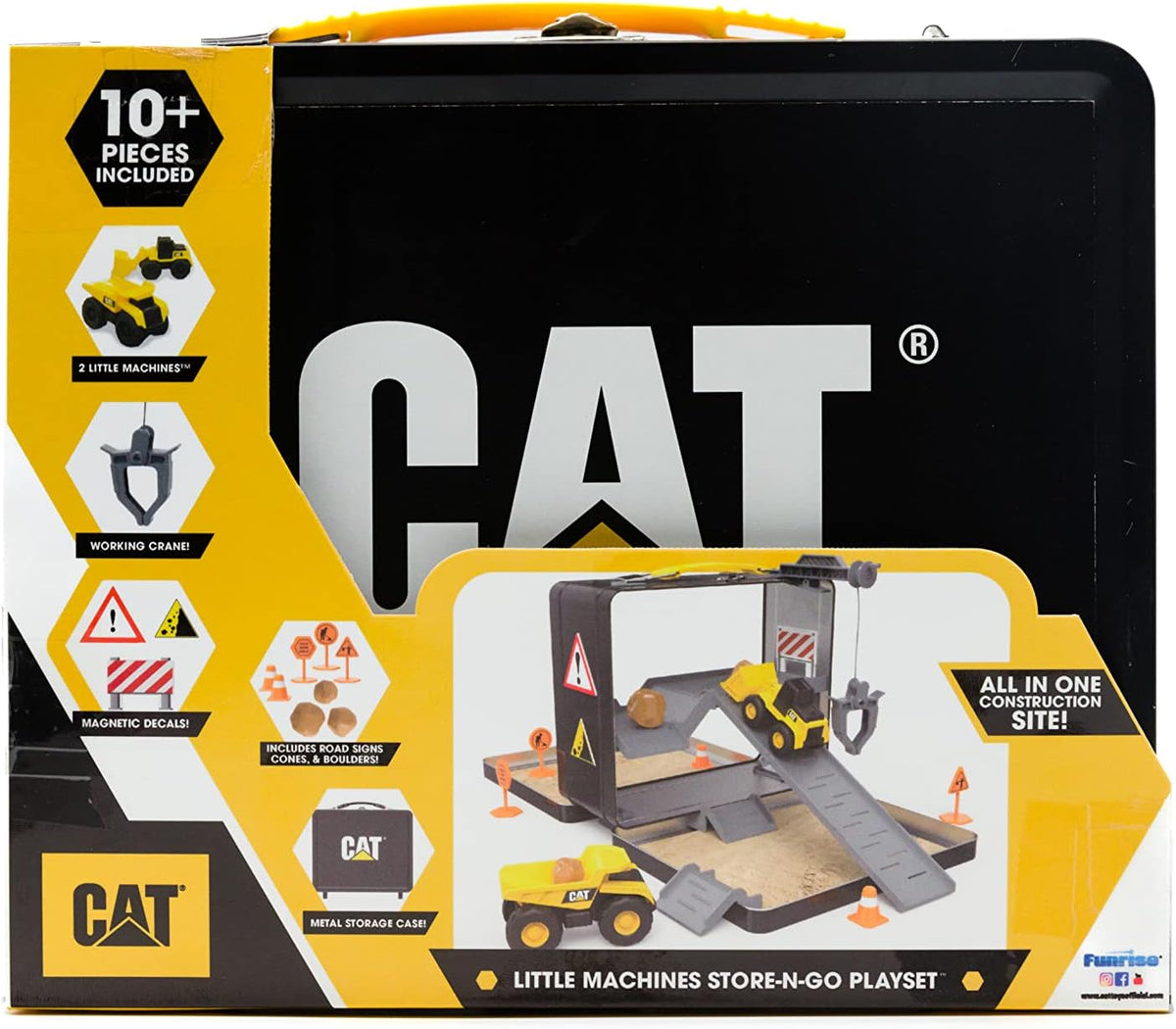 Cat Construction Little Machines 5 Pack, Great Cake Toppers - image 3