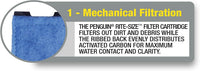 Marineland Bio-Wheel Penguin Rite-Size C Aquarium Filter Cartridge - Size C / 1-Count - image 3