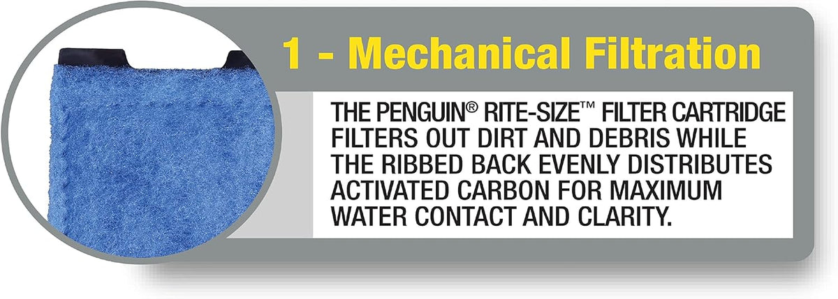 Marineland Bio-Wheel Penguin Rite-Size C Aquarium Filter Cartridge - Size C / 1-Count - image 3