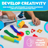 DIMROM Clay and Play Dough Tools Nine Piece Set, Ages 3 & Up - 47-piece Set - image 4