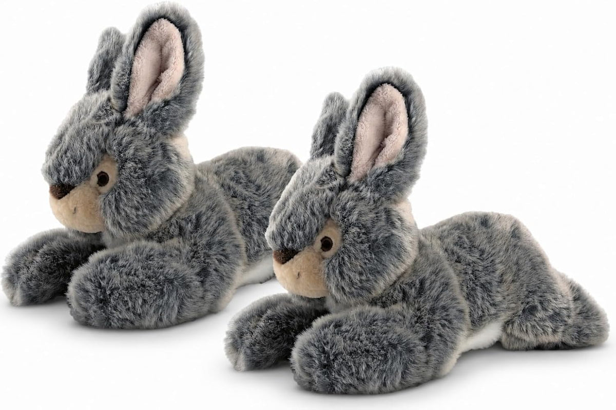 Fluff & Tuff Walter Wabbit Plush Dog Toy, 12" - 12 Inch (Pack of 2)