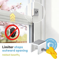 Cat Door for Window & Small Dog, Quick Damage-Free Install - XS: Fits 21"-23 4/5" Width / Extra‑Tall Height(H:15.3") - image 2