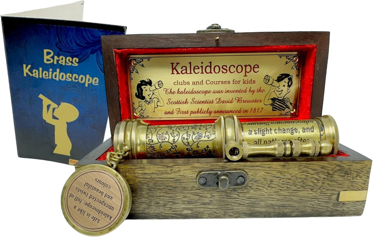 MAH Handcrafted Brass Kaleidoscope - Kaleidoscope – Wonder Edition 2